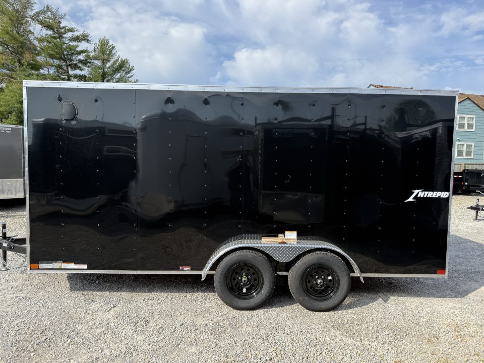 New 2026 Homesteader Trailer 7x16x6'6" Intrepid Ramp Door Package W/ Polycor Cargo / Enclosed Trailer