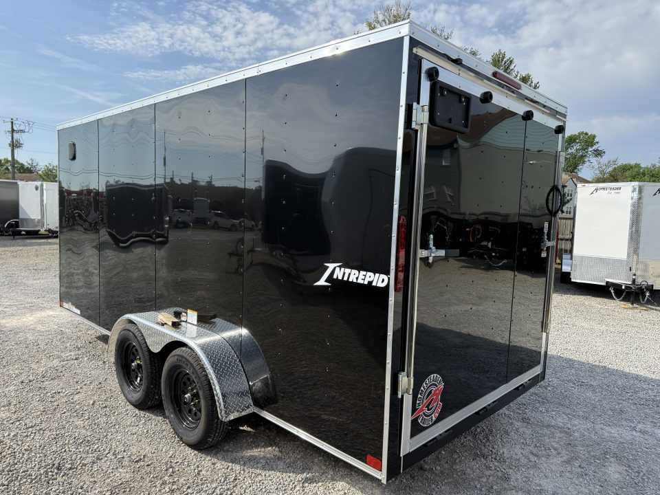 New 2026 Homesteader Trailer 7x16x6'6" Intrepid Ramp Door Package W/ Polycor Cargo / Enclosed Trailer