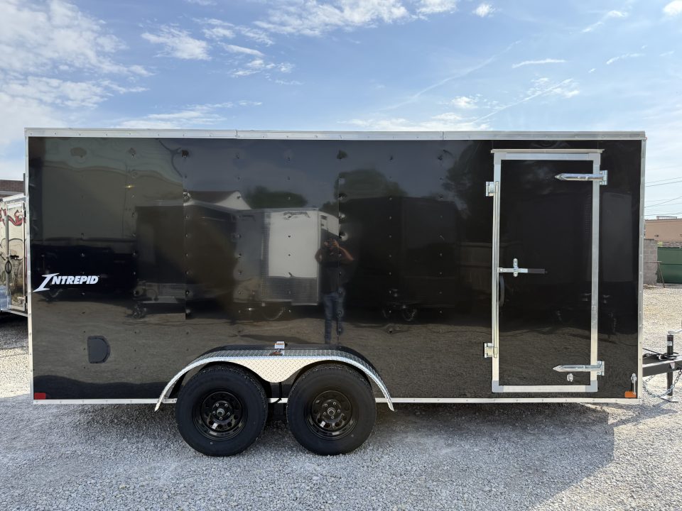 New 2026 Homesteader Trailer 7x16x6'6" Intrepid Ramp Door Package W/ Polycor Cargo / Enclosed Trailer