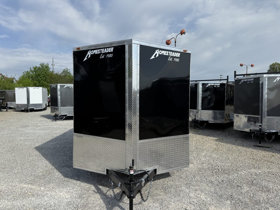 New 2026 Homesteader Trailer 7x16x6'6" Intrepid Ramp Door Package W/ Polycor Cargo / Enclosed Trailer