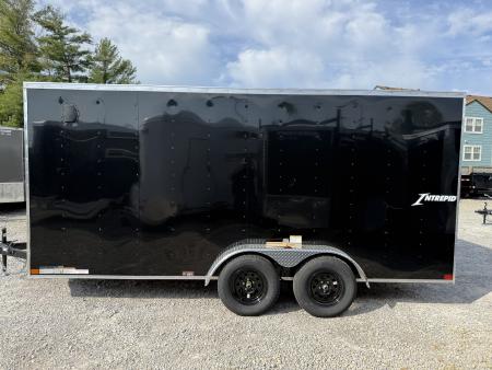 New 2026 Homesteader Trailer 7x16x6'6" Intrepid Ramp Door Package W/ Polycor Cargo / Enclosed Trailer