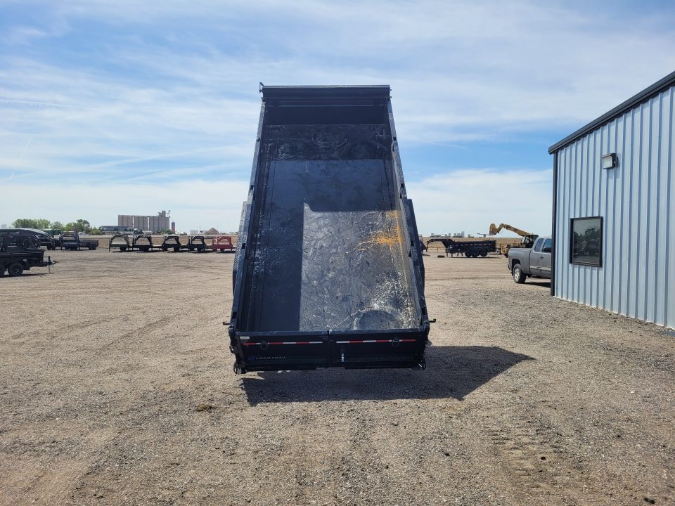 New 2026 Load Trail 83"x16' Gooseneck Dump Trailer W/2' Sides