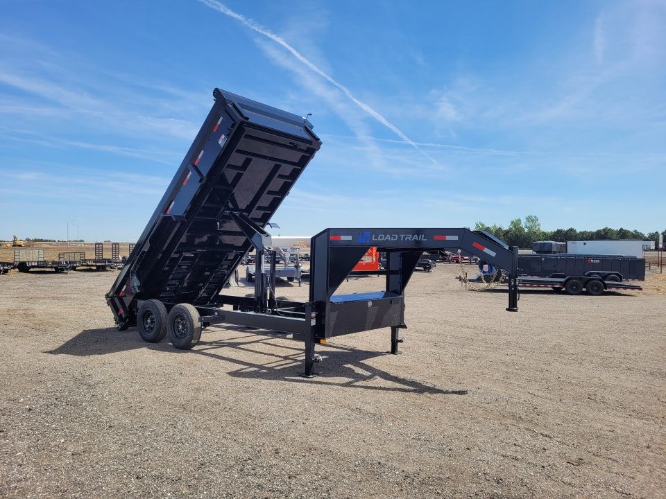 New 2026 Load Trail 83"x16' Gooseneck Dump Trailer W/2' Sides