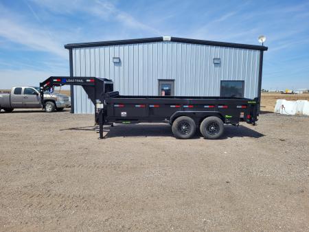 New 2026 Load Trail 83"x16' Gooseneck Dump Trailer W/2' Sides