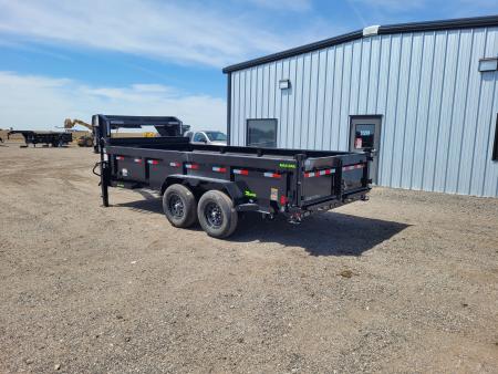 New 2026 Load Trail 83"x16' Gooseneck Dump Trailer W/2' Sides