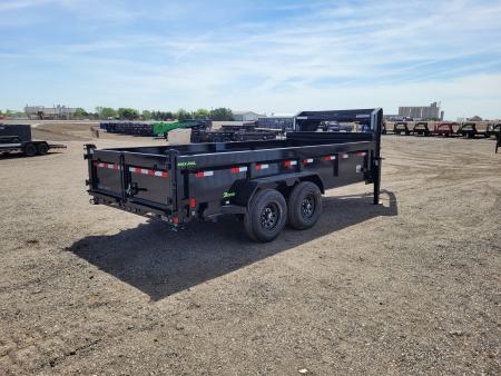 New 2026 Load Trail 83"x16' Gooseneck Dump Trailer W/2' Sides