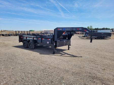 New 2026 Load Trail 83 x16' Gooseneck Dump Trailer W/2' Sides