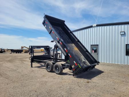 New 2026 Load Trail 83"x16' Gooseneck Dump Trailer W/2' Sides