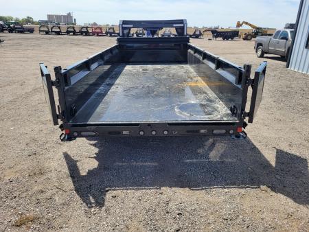 New 2026 Load Trail 83"x16' Gooseneck Dump Trailer W/2' Sides