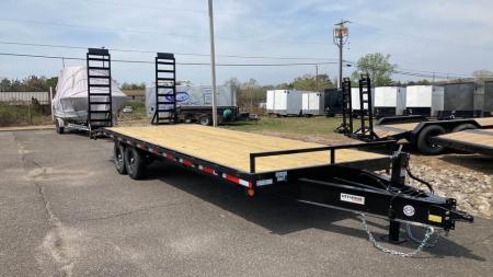 New 2027 Quality Steel and Aluminum 102x20+4 Equipment Trailer
