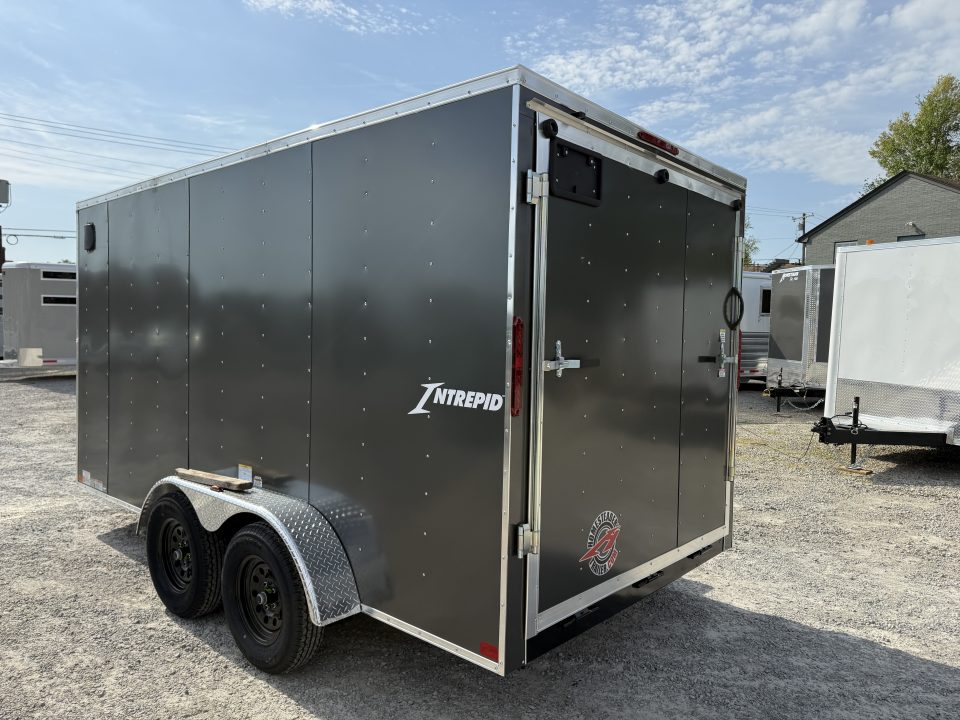 New 2026 Homesteader Trailer 7x14x6'6" Intrepid Ramp Door Package W/ Polycor Cargo / Enclosed Trailer