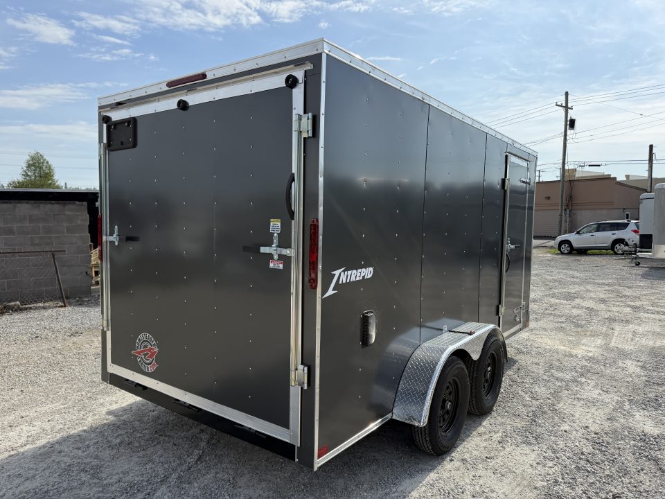 New 2026 Homesteader Trailer 7x14x6'6" Intrepid Ramp Door Package W/ Polycor Cargo / Enclosed Trailer