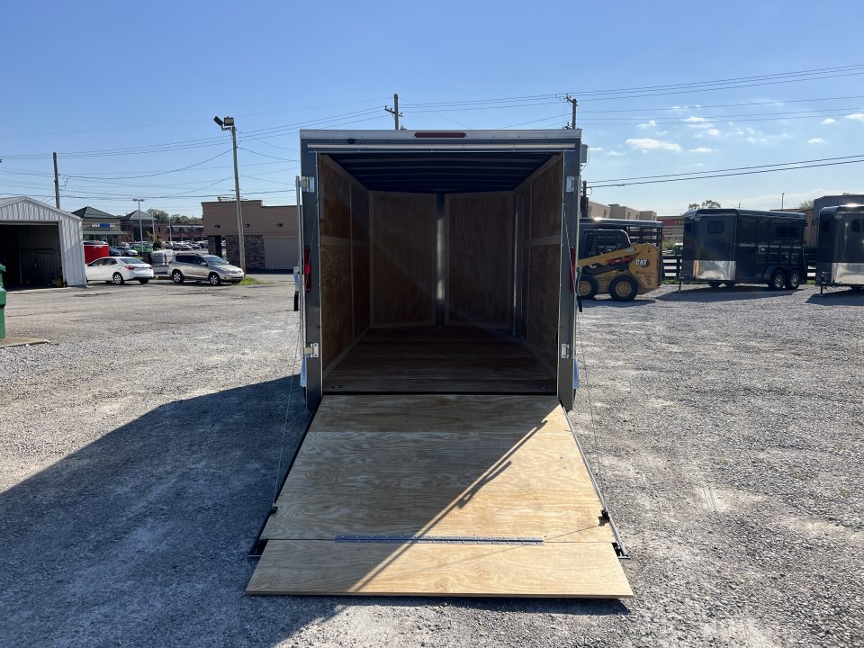 New 2026 Homesteader Trailer 7x14x6'6" Intrepid Ramp Door Package W/ Polycor Cargo / Enclosed Trailer