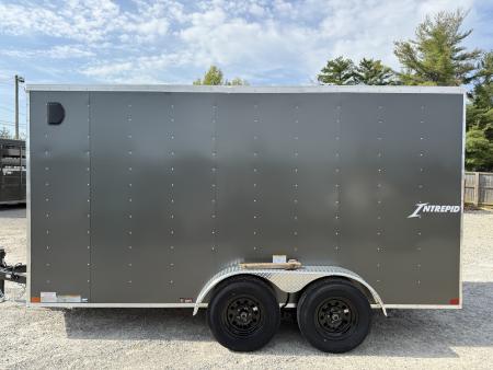 New 2026 Homesteader Trailer 7x14x6'6" Intrepid Ramp Door Package W/ Polycor Cargo / Enclosed Trailer