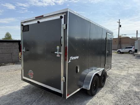 New 2026 Homesteader Trailer 7x14x6'6" Intrepid Ramp Door Package W/ Polycor Cargo / Enclosed Trailer