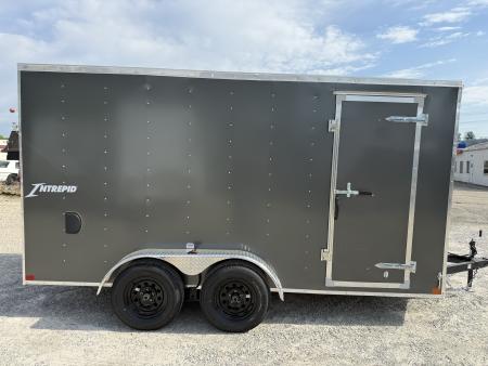 New 2026 Homesteader Trailer 7x14x6'6" Intrepid Ramp Door Package W/ Polycor Cargo / Enclosed Trailer