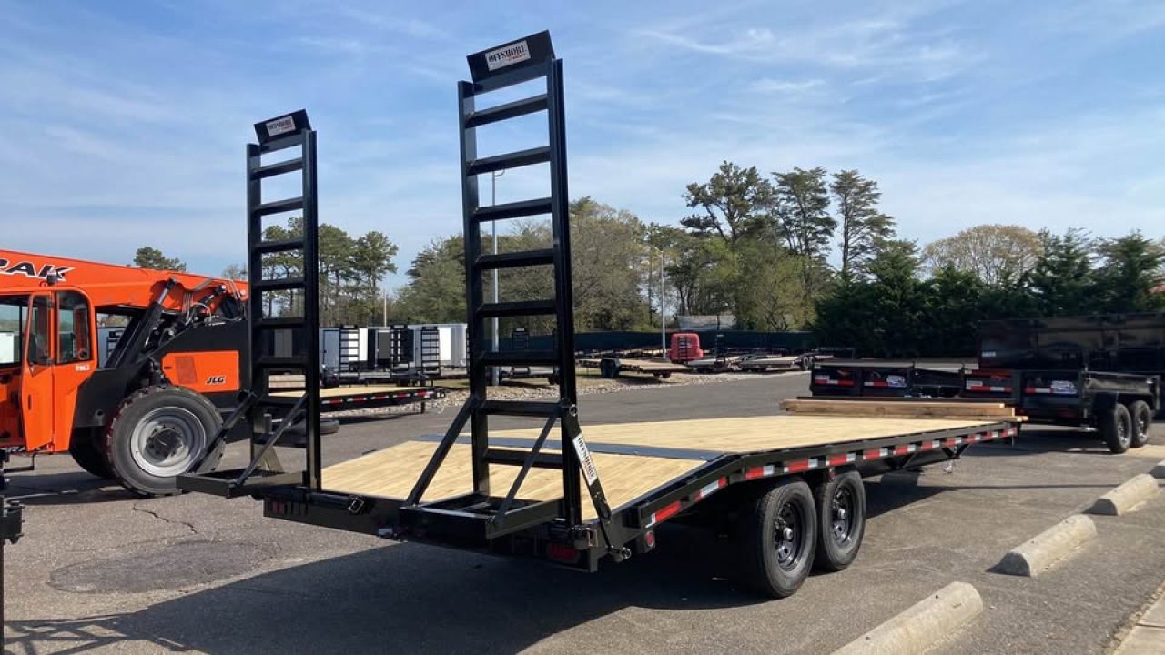 New 2027 Quality Steel and Aluminum 102x20+4 Deckover Trailer