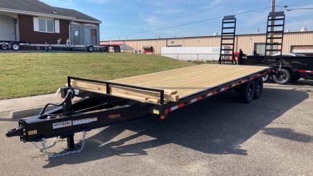 New 2027 Quality Steel and Aluminum 102x20+4 Equipment Trailer