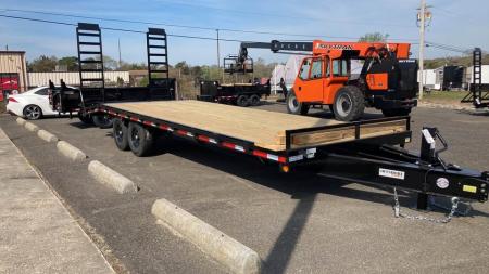 New 2027 Quality Steel and Aluminum 102x20+4 Deckover Trailer