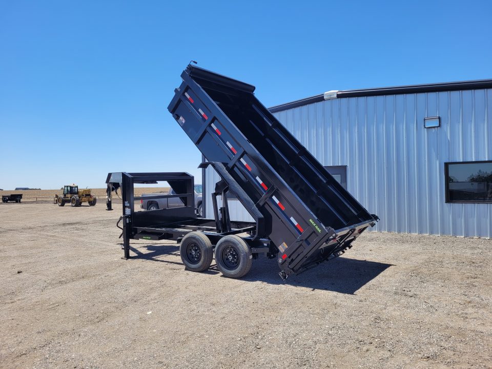 New 2026 Load Trail 83"x14' Gooseneck Dump Trailer W3' Sides