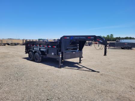 New 2026 Load Trail 83"x14' Gooseneck Dump Trailer W3' Sides