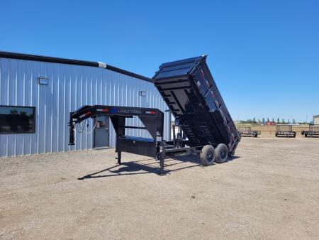 New 2026 Load Trail 83 x14' Gooseneck Dump Trailer W3' Sides