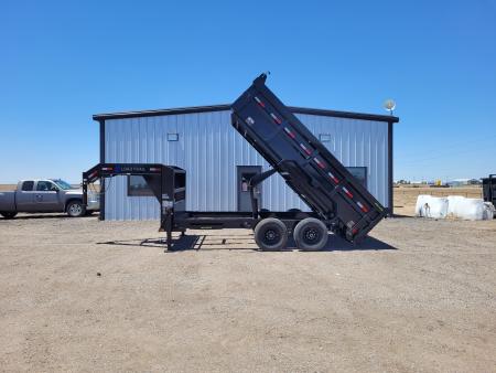 New 2026 Load Trail 83"x14' Gooseneck Dump Trailer W3' Sides