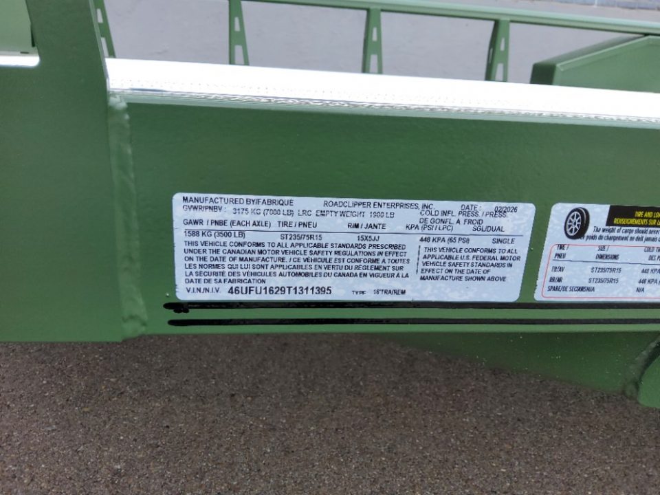 New 2026 Diamond C Trailers GTU235 Utility Trailer