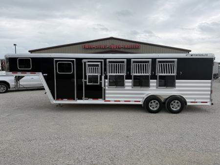 New 2026 Featherlite 4 Horse Gooseneck Horse Trailer