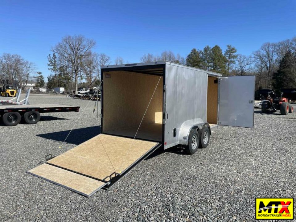 New 2026 Covered Wagon Trailers 7x14 Gold Series w/ Ramp Cargo / Enclosed Trailer