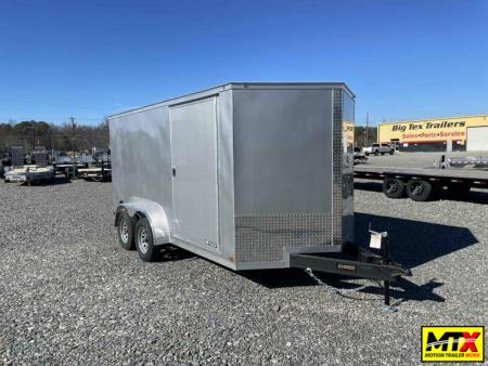 New 2026 Covered Wagon Trailers 7x14 Gold Series w/ Ramp Cargo / Enclosed Trailer