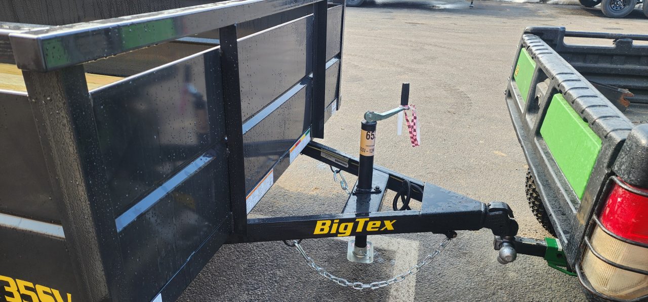 New 6'5" x 12 Big Tex 24" Steel Sides Utility 3k