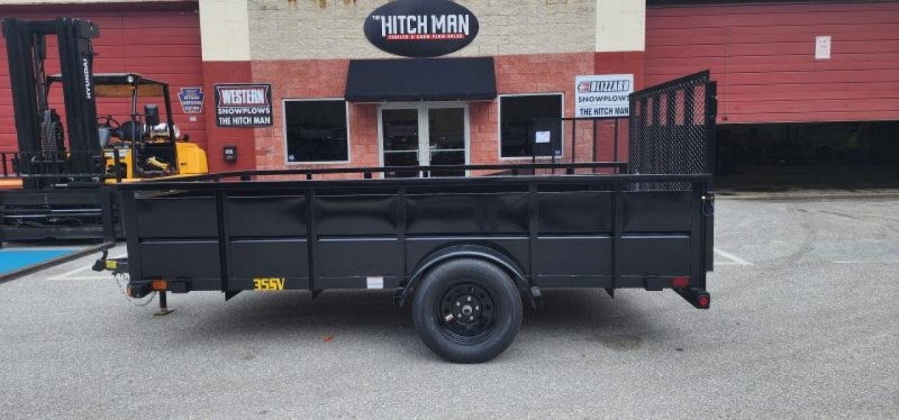 New 6'5" x 12 Big Tex 24" Steel Sides Utility 3k
