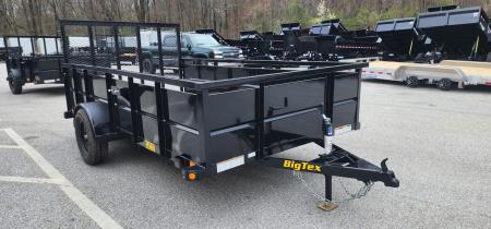 New 6'5" x 12 Big Tex 24" Steel Sides Utility 3k