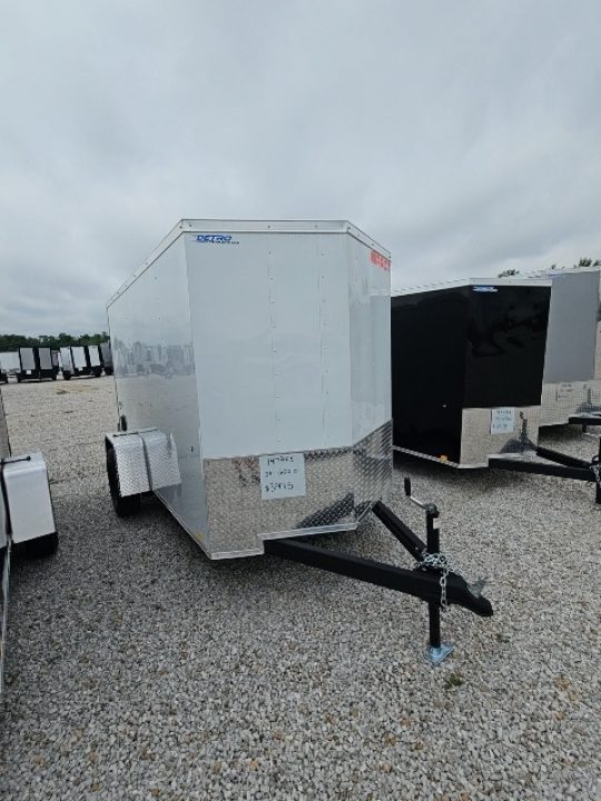 New 2026 Impact Trailers 5 x 10 Quake Flat Top V-Nose 3K