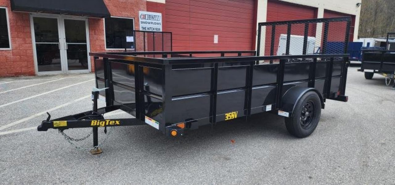 New 6'5" x 12 Big Tex 24" Steel Sides Utility 3k