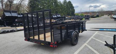 New 6'5" x 12 Big Tex 24" Steel Sides Utility 3k