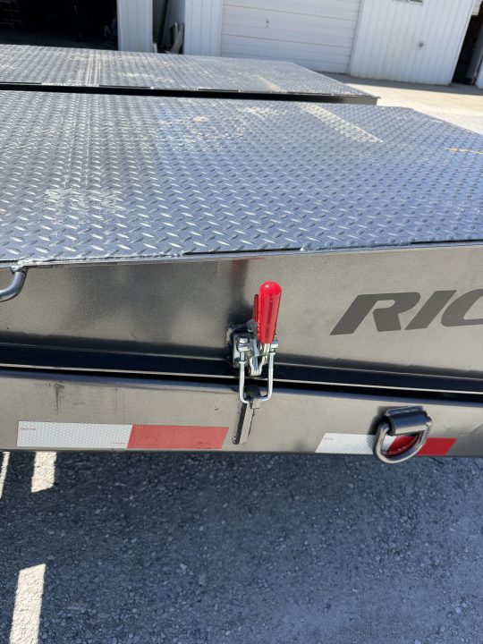 New 2026 Rice Trailers Gooseneck 14K 20+5 Mega Ramps