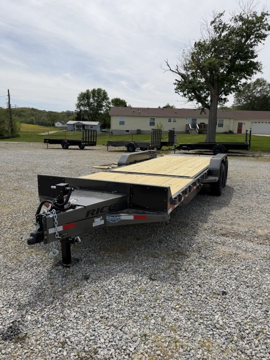 New 2026 Rice Trailers 22' 16k Tilt Trailer