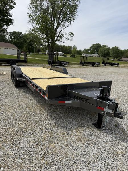 New 2026 Rice Trailers 22' 16k Tilt Trailer