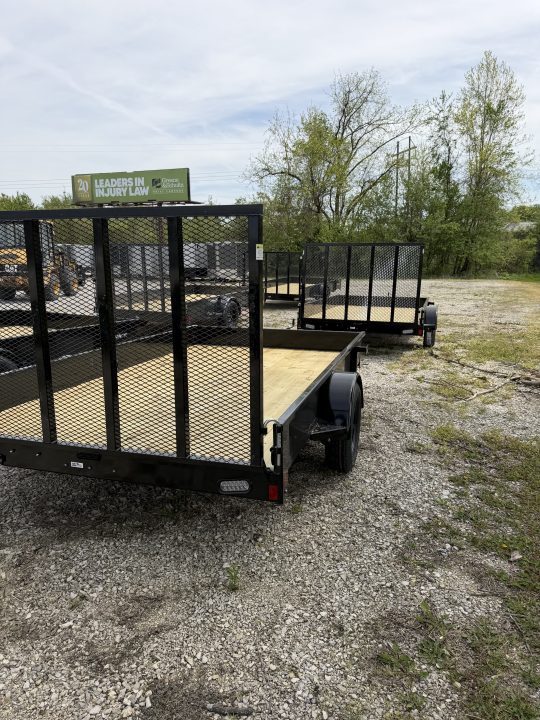 New 2026 Rice Trailers 82"X12' 3K Utility Trailer