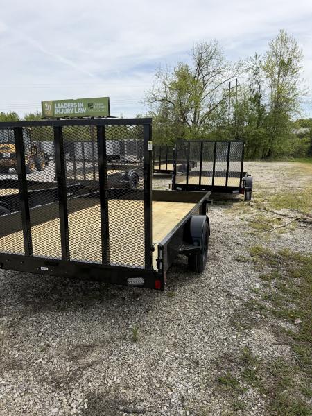 New 2026 Rice Trailers 82"X12' 3K Utility Trailer