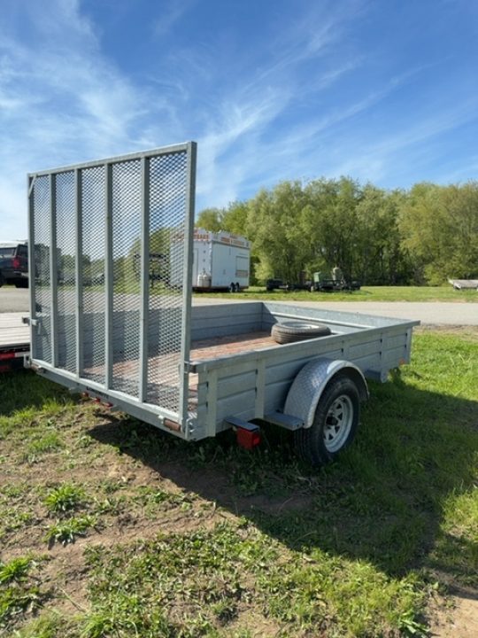 Used 2018 Load Rite 6x10 Utility w/ Solid Sides & Spring Assist Gate
