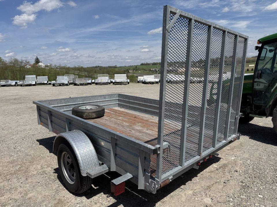 Used 2018 Load Rite 6x10 Utility w/ Solid Sides & Spring Assist Gate