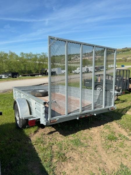Used 2018 Load Rite 6x10 Utility w/ Solid Sides & Spring Assist Gate
