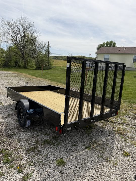 New 2026 Rice Trailers 76"X12' Utility Trailer