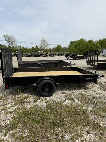 New 2026 Rice Trailers 76"X12' Utility Trailer