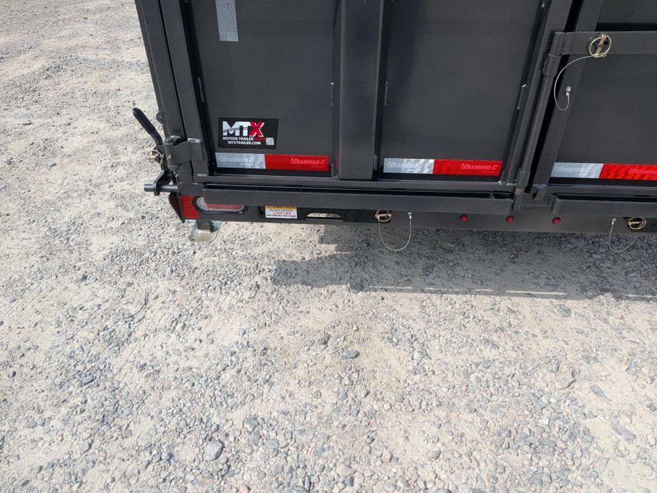New 2026 Diamond C Trailers Diamond C LPT 208 7x14 Telescopic Dump Trailer w/ ABS