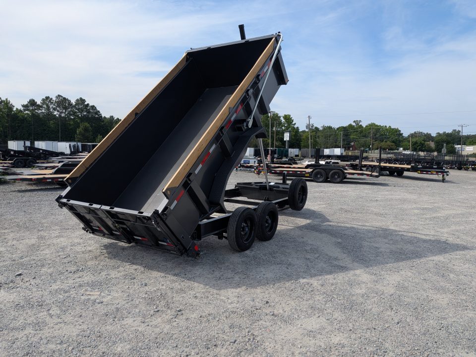 New 2026 Diamond C Trailers Diamond C LPT 208 7x14 Telescopic Dump Trailer w/ ABS