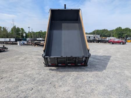 New 2026 Diamond C Trailers Diamond C LPT 208 7x14 Telescopic Dump Trailer w/ ABS